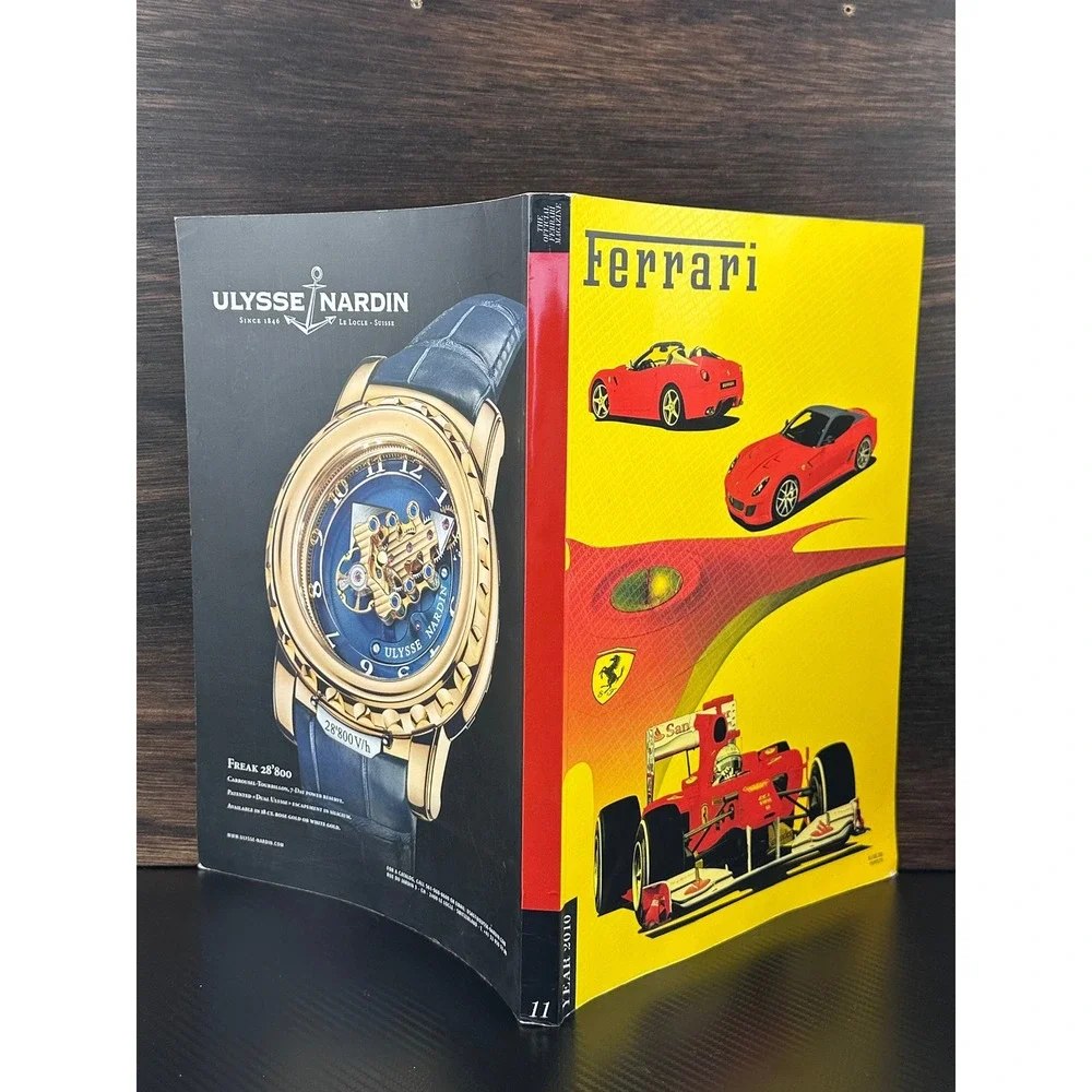 Official Ferrari Magazine Year 2010 Issue 11 F1 Formula 1 Luxury Car Collectible